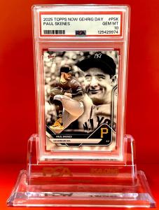 Paul Skenes PSA 10 - 2025 Topps Now Card