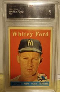 1958 Topps Whitey Ford Yankees HOF Card