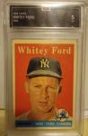1958 Topps Whitey Ford Yankees HOF Card