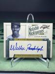 2012 Playoff Prime Cuts Willie Randolph Auto /49