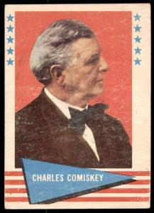 1961 Fleer Baseball Greats Charles Comiskey Card