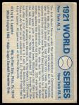 1970 Fleer World Series #18 Giants vs. Yankees