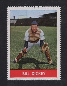 1943 Bill Dickey Hall of Fame Yankee Stamp