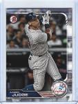 2019 Bowman Aaron Judge #16 New York Yankees Card