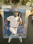 2024 Topps Stadium Club Bernie Williams Blue Foil