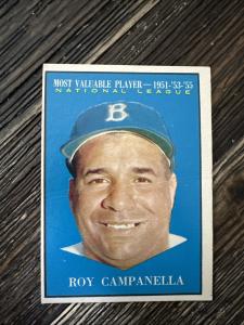 1961 Topps Roy Campanella #480 MVP Card