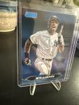 2024 Topps Stadium Club Bernie Williams Blue Foil