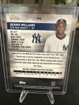 2024 Topps Stadium Club Bernie Williams Blue Foil