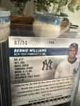 2024 Topps Stadium Club Bernie Williams Blue Foil