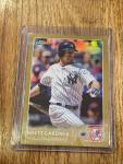 2015 Topps Chrome Brett Gardner Gold Refractor #88