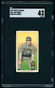 1909-11 T206 Joe Tinker HOF Sweet Cap Card