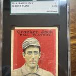 1915 Cracker Jack Eddie Plank #6 SGC Authenticated