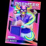 J.J. McCarthy 1/1 Pink Prizm Rookie Patch