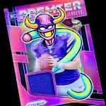 J.J. McCarthy 1/1 Pink Prizm Rookie Patch