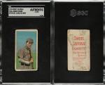 1909 T206 Johnny Evers Cubs Jersey Card