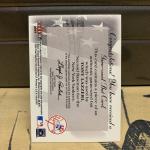 Tony Lazzeri 2000 Fleer Ultra Bat Card