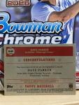 2021 Topps Chrome Dave Parker Pirates Auto Card