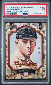 Jesse Burkett 2012 Panini Cooperstown Crystal Card