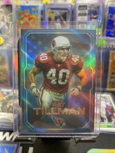 Pat Tillman Silver Holo Custom Cardinals Card