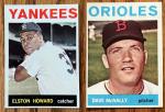 1964 Topps Baseball Cards: Elston Howard & Dave McNally