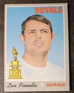 Lou Piniella 1970 Topps All-Star Rookie Card