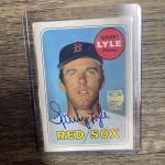 2001 Topps Archives Sparky Lyle Auto Card