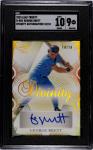 2023 Leaf Trinity George Brett Autograph Gold 10/10