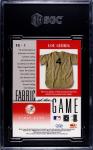 2001 Leaf Lou Gehrig Game-Used Jersey Card