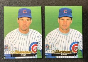 Ryne Sandberg 1991 ShowCase Baseball Trading Cards