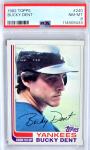 1982 Bucky Dent Topps #240 NY Yankees PSA 8