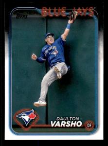 2024 Topps Daulton Varsho Blue Jays Card