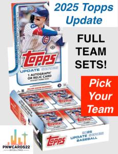 2025 Topps Update Team Sets - Support Foster Kids