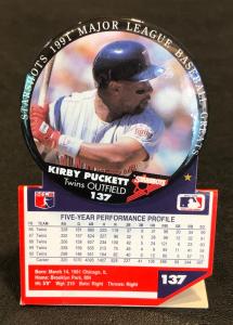 1991 Starshots Baseball Card and Button Set