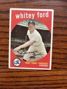 Whitey Ford 1959 Topps #430 NY Yankees Card
