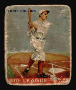 1933 Goudey Eddie Collins #42 Sports Card