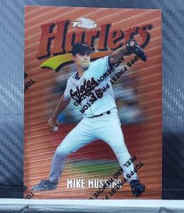 Mike Mussina 1997 Topps Finest Card #95