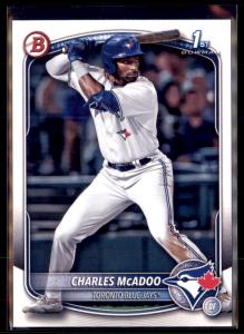 2025 Bowman Charles McAdoo Prospect Card Lot
