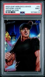 2023 Leaf Metal Prizm Anthony Volpe Refractor RC