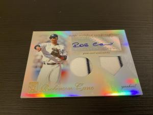 Robinson Cano 2009 Topps Patch Autograph #35/99