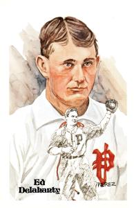1980 Perez-Steele Hall of Fame #33 Ed Delahanty