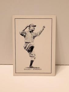 1950 Callahan Hughey Jennings Detroit Tigers Card