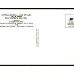 Dan Brouthers 1993 Hall of Fame Plaque Postcard