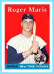 Roger Maris 1958 Style Yankees Art Card