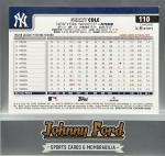 Gerrit Cole 2025 Topps Chrome Logofractor Red #2/5