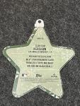 2021 Topps Holiday Ornament Clayton Kershaw Card