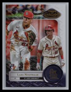 2022 Topps Gold Label Lars Nootbaar Rookie Card