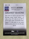 2019 Topps Reggie Jackson Gold Stamp /150 Card