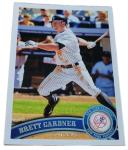 2011 Topps Brett Gardner Yankees Baseball Card