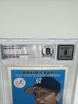 2000 Fleer Tradition David Cone Yankees Auto Card