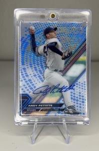 Andy Pettitte 2017 Topps High Tek Auto 25/50